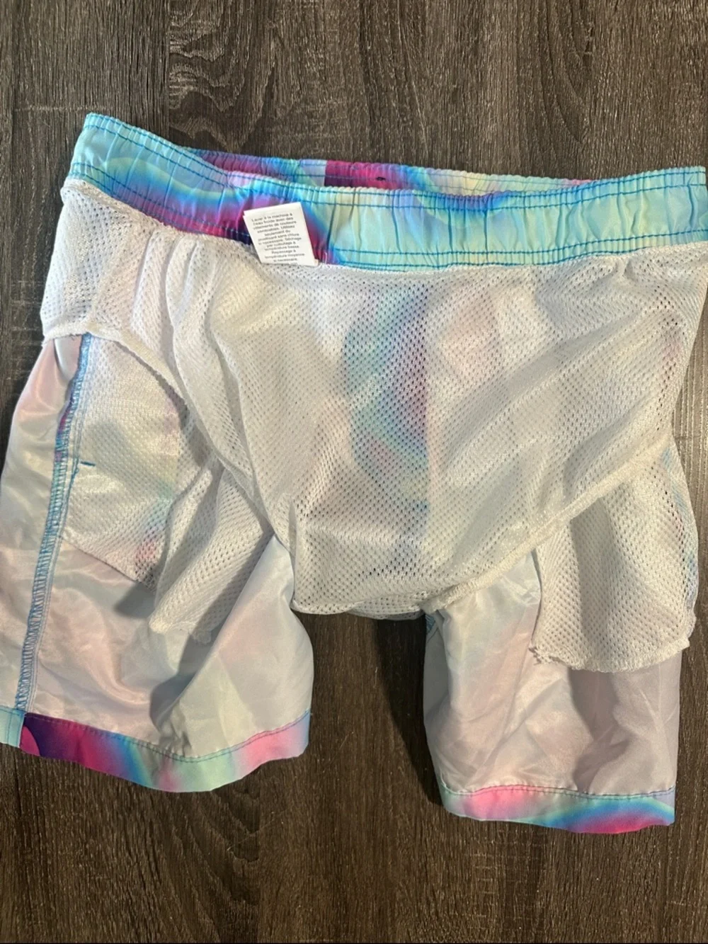 Surf Society colorful print swim shorts s